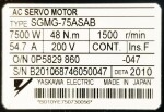 Yaskawa SGMG-75ASAB